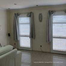 Promotion wood window shutters customized sound proof shutters